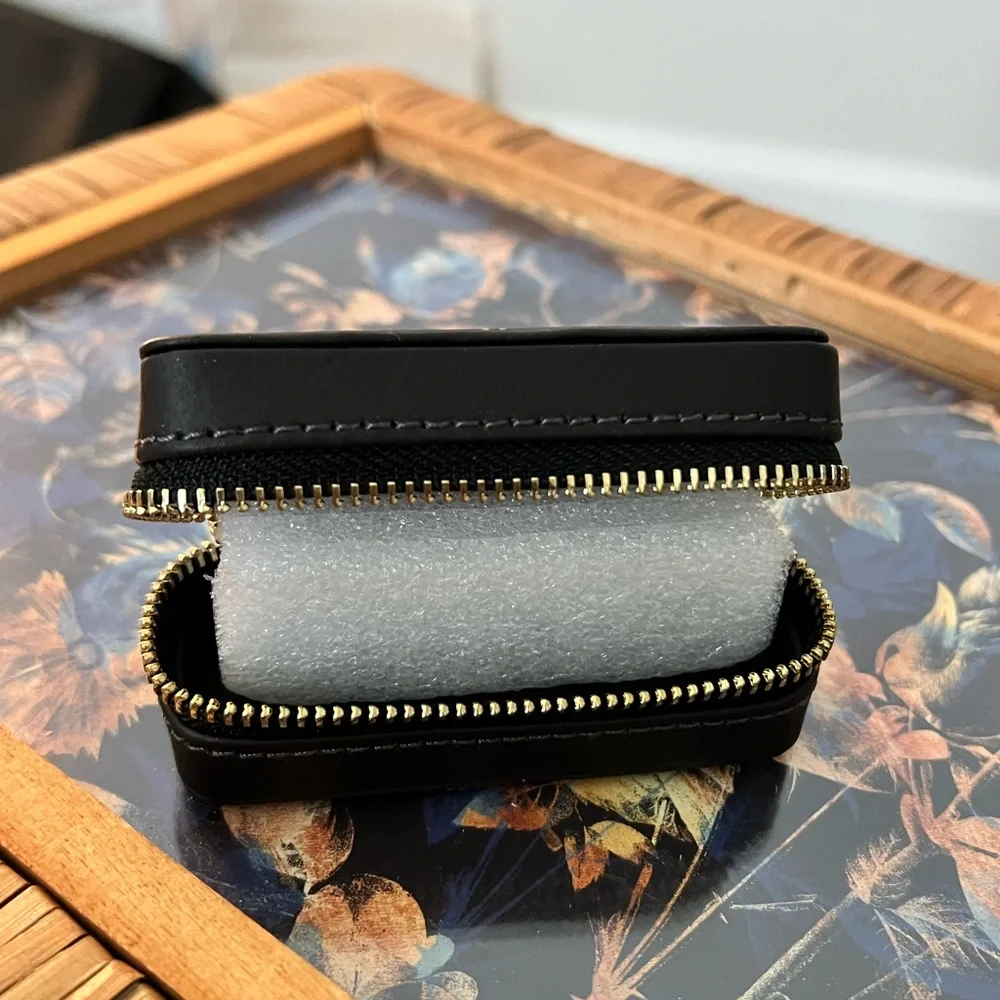 Tom Ford Black Leather Accessory Case - Picture 3 of 4